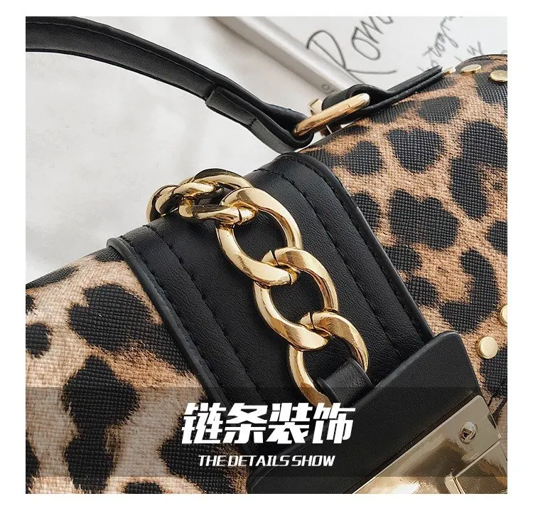 Модные леопардовые сумки-мессенджеры для женщин, фирменные украшения, женские вечерние сумки, кошельки, роскошные кожаные маленькие сумки через плечо