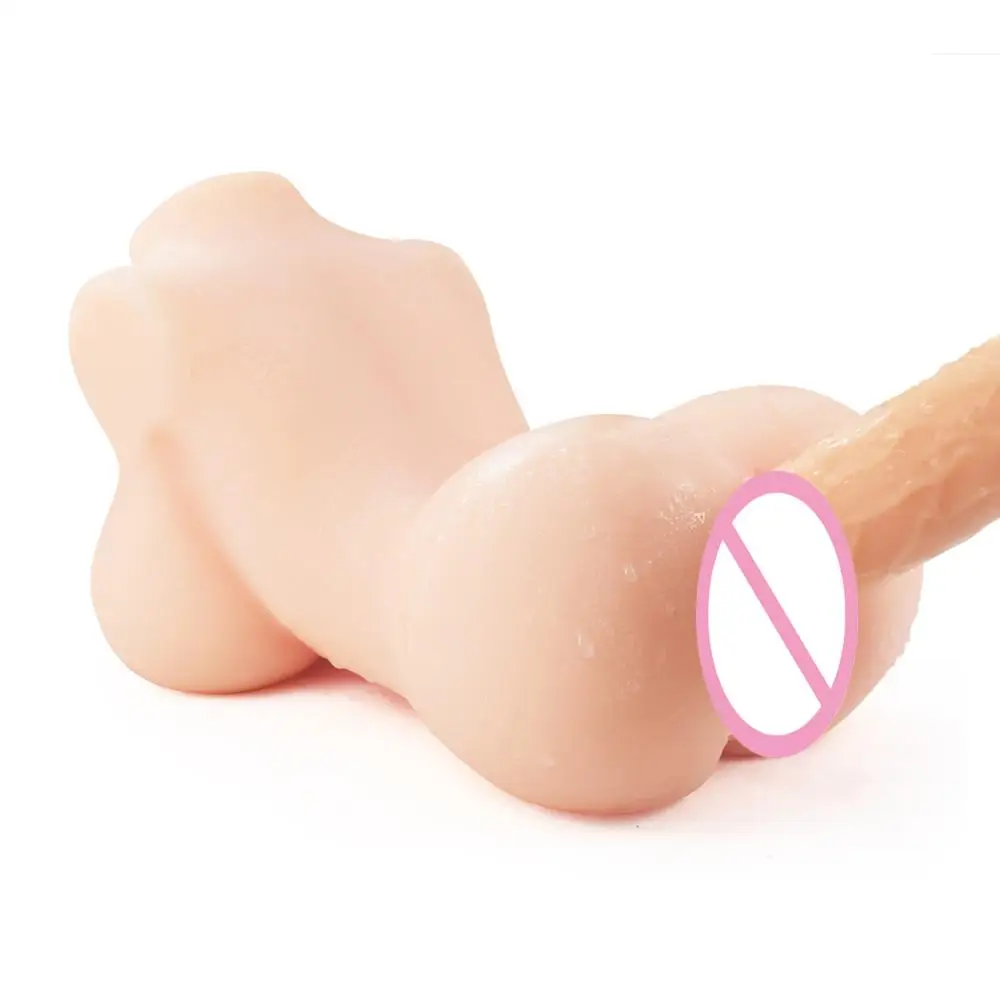 Big Butt 2KG Realistic Ass & Vagina Masturbator iKenmu 3D Silicone Vagina and Ass Love Sex Dolls for Men Pussy Masturbation