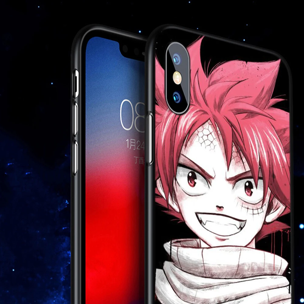Lavaza Аниме Манга Сказочный хвост ТПУ мягкий чехол для iPhone 8 7 6 6S Plus 5 5S SE X XS 11 Pro Max XR Coque Shell чехол s