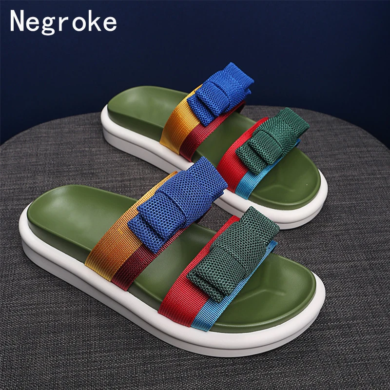 

Hot Sale Summer Women Slippers 2020 Platform Casual Shoes Thick Bottom Open Toe Sandals Beach Slip On Slides Flip Flops Female