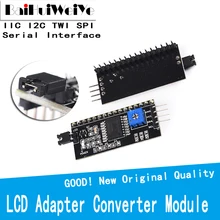 Carte d'interface série IIC I2C TWI SPI, Port 1602 2004 LCD LCD1602, Module adaptateur LCD, 5 pièces, PCF8574