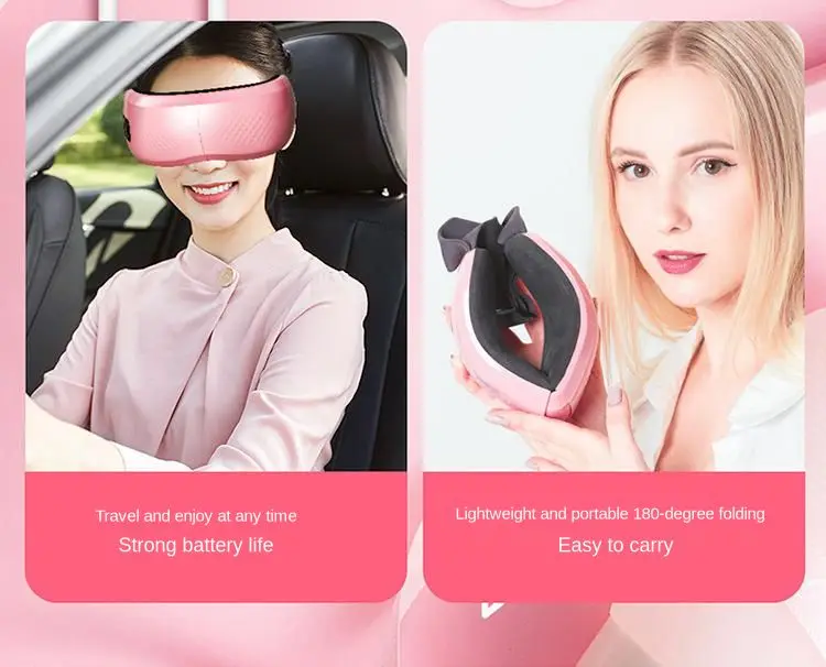 Dispositivo de Cuidados com os Olhos Electirc Inteligente Olho Massageador Anti Rugas Olhos Massagem Fadiga Aliviar Círculos Escuros Remover Aquecido Relaxar 26 massagem dispositivo de cuidados com os olhos