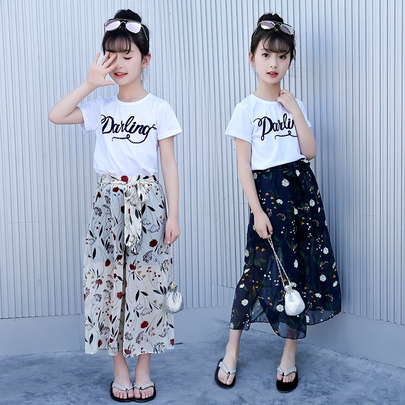 2020 Summer Big adolescent Girls Suit 