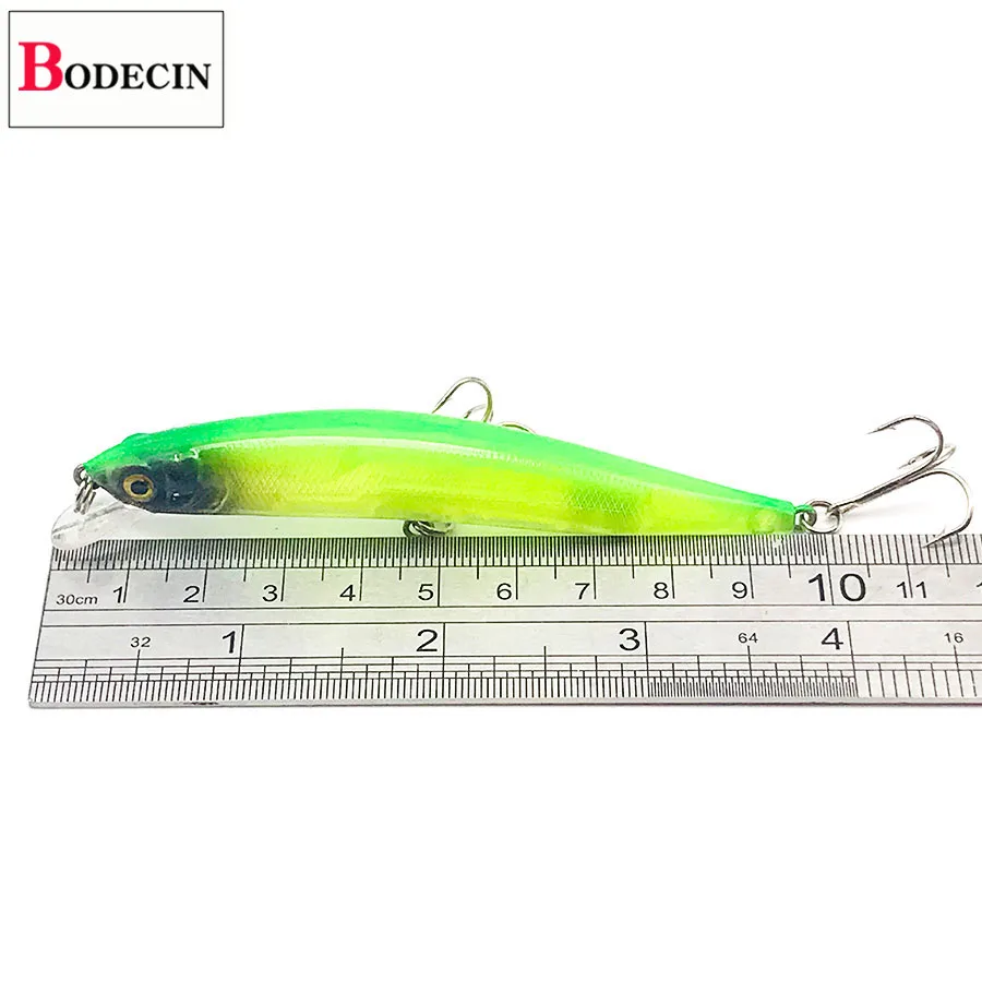 Рыболовная приманка форель BODECIN Minnow жесткая искусственная троллинг рыболовные