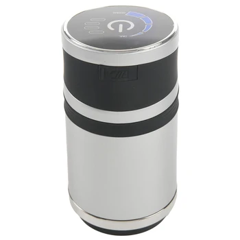 

Automatic Electric Water Pump Button Dispenser Gallon Bottle Drinking Switch For Water Pumping Device Silver Grey
