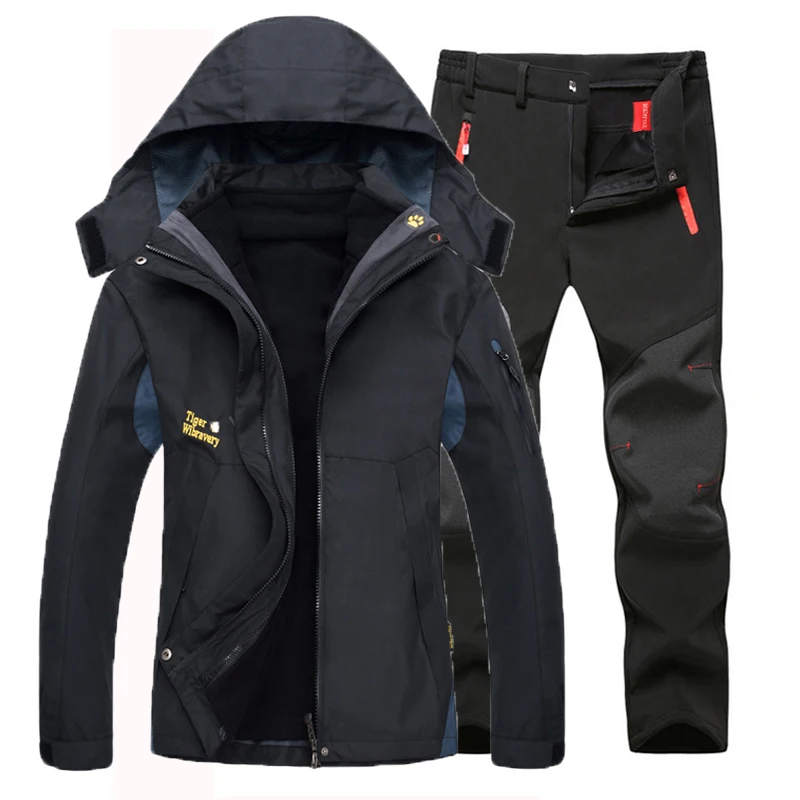 Mannen Vrouw Winter Herfst Nieuwe 3 in 1 Jassen Ski Kamp Klim Trekking Vis Hike Cycle Waterdichte Outdoor Jas Oversized man Vrouw Mannen Vrouw Winter Herfst Nieuwe 3 in 1 Jassen Ski Kamp Klim Trekking Vis Hike Cycle Waterdichte Outdoor Jas Oversized man Vrouw