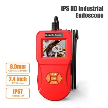 

8mm Ear Spoon Borescope Handheld Endoscope Microscope Durable Visual Endoscope Photos 0.3 mp Portable Inspection Endoscope