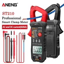 ANENG ST210 multimetro digitale professionale pinza amperometrica DC/AC 600A Tester corrente 6000 conta vero misuratore di Ampere RMS per Eletric