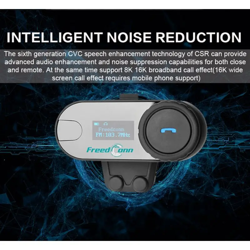 Оригинальная стерео bluetooth-рация мотоциклетный шлем домофон гарнитура с ЖК-экраном+ fm-радио