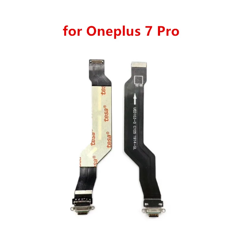 

for Oneplus 7 Pro USB Charging Port Dock Connector Flex Cable Replacement Assembly Parts phone screen repair spare parts
