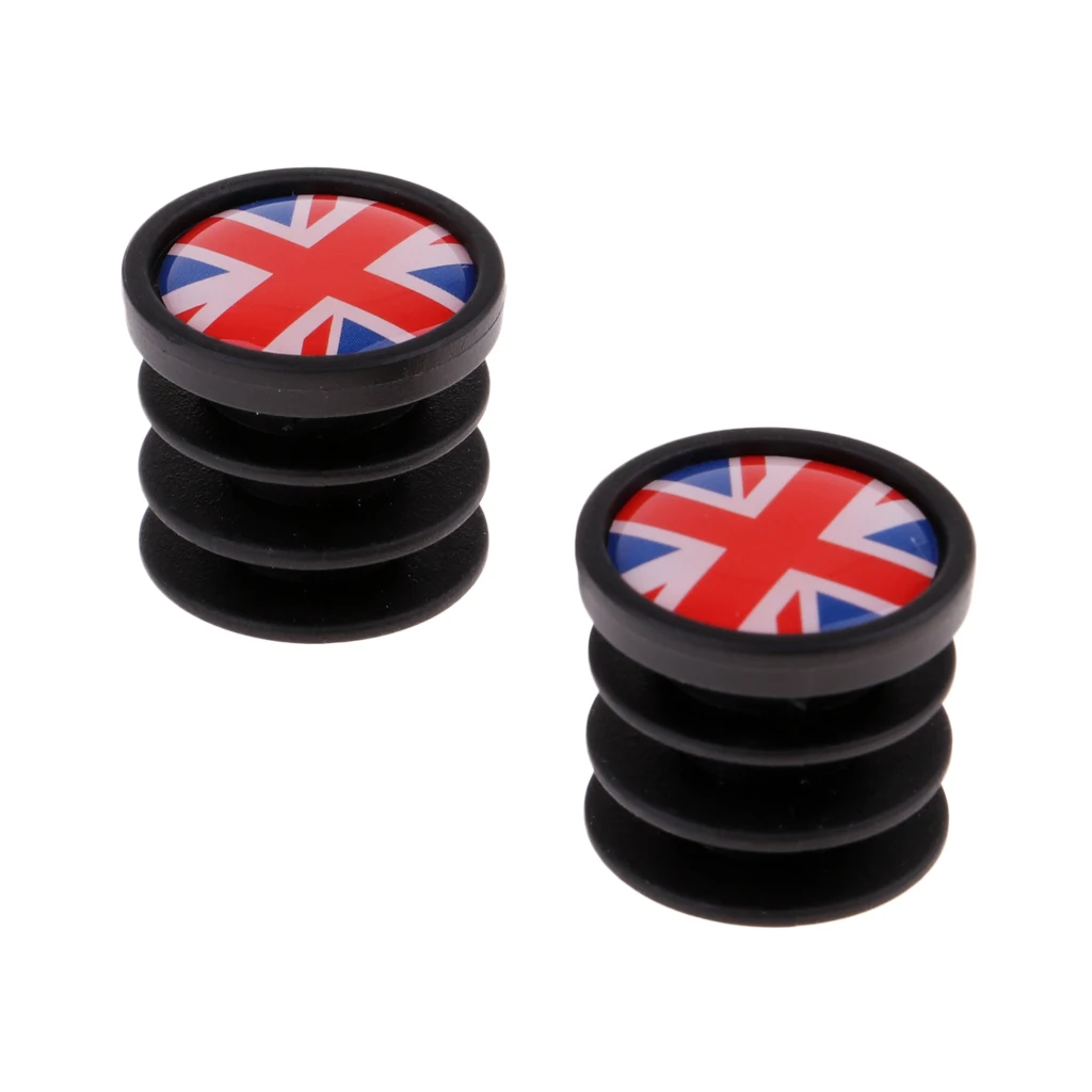 2pcs National Flags Decor Bike Bicycle Handlebar Bar End Plugs 22mm 7/8' Cycling Grips Bicycle Parts for MTB Mountain Road Bike 2pcs National Flags Decor Bike Bicycle Handlebar Bar End Plugs 22mm 7/8' Cycling Grips Bicycle Parts for MTB Mountain Road Bike