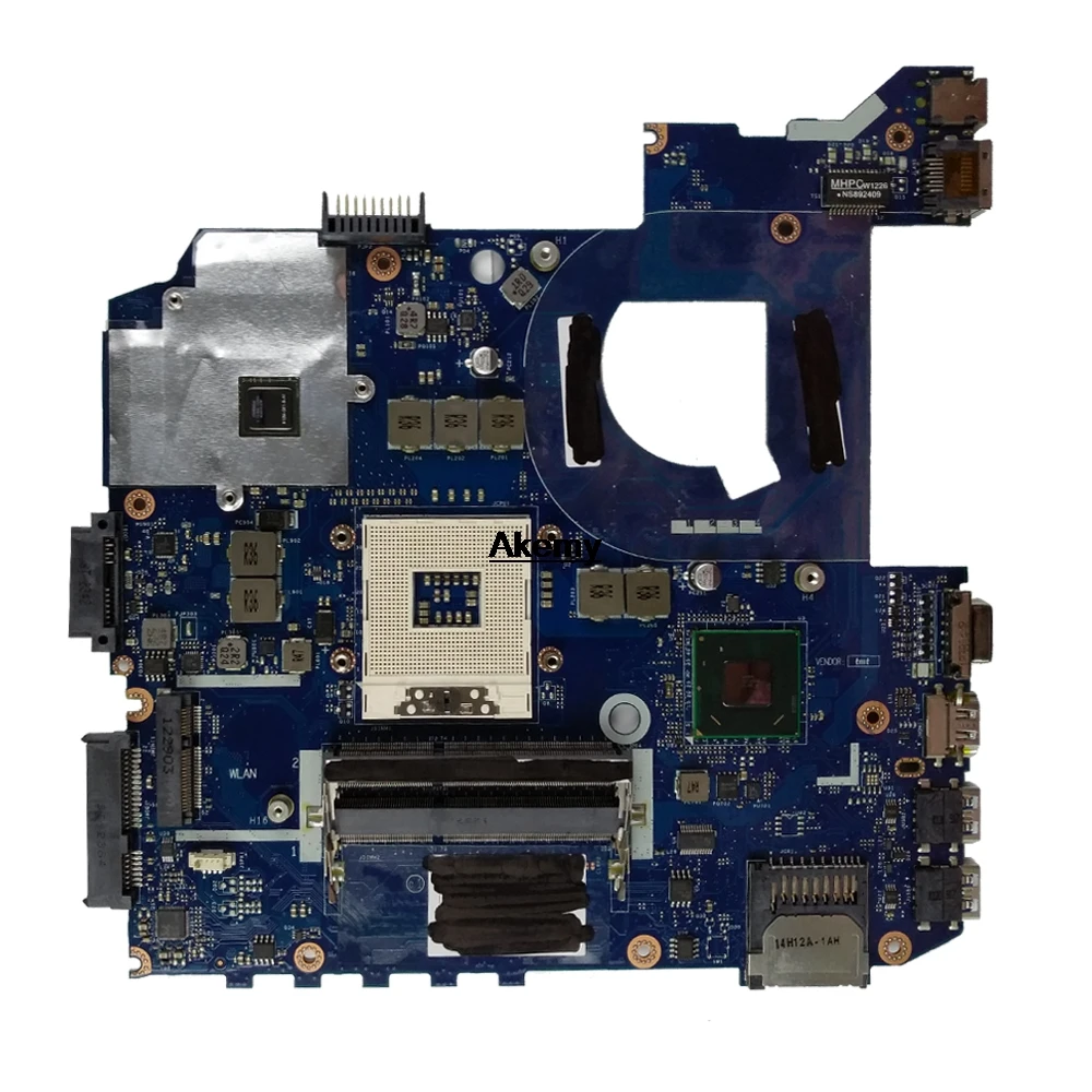 Abdo ASUS K45A K45VD A45V K45VM K45VS A85V LA-8226P ноутбук материнская плата HM76 DDR3 Тесты ОК
