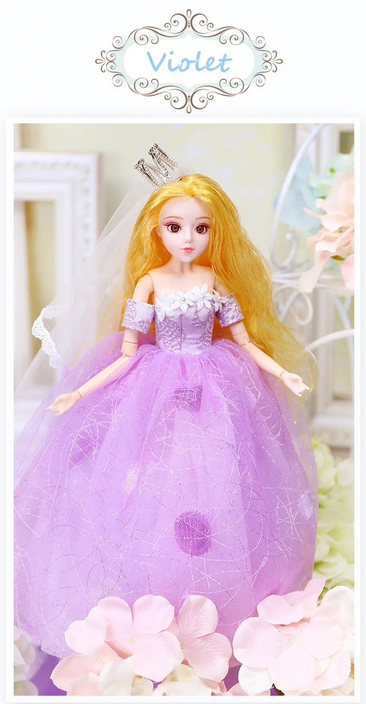 1/6 BJD blyth кукла MMGirl серия свадебный стиль соединение тела с mekeup одежда обувь, 30 см кукла девочка подарок игрушка