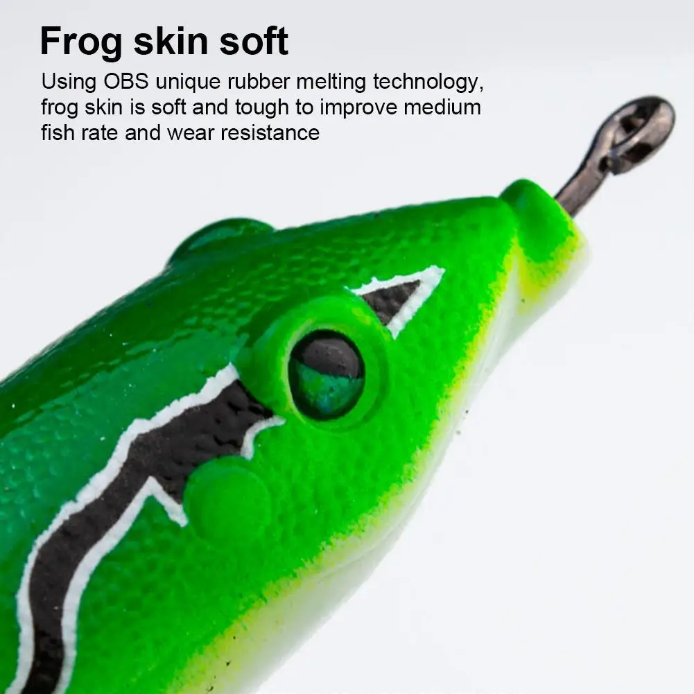 1pcs 6cm 13g Artificial Lifelike Frog Shape Fishing Lure Wobbler