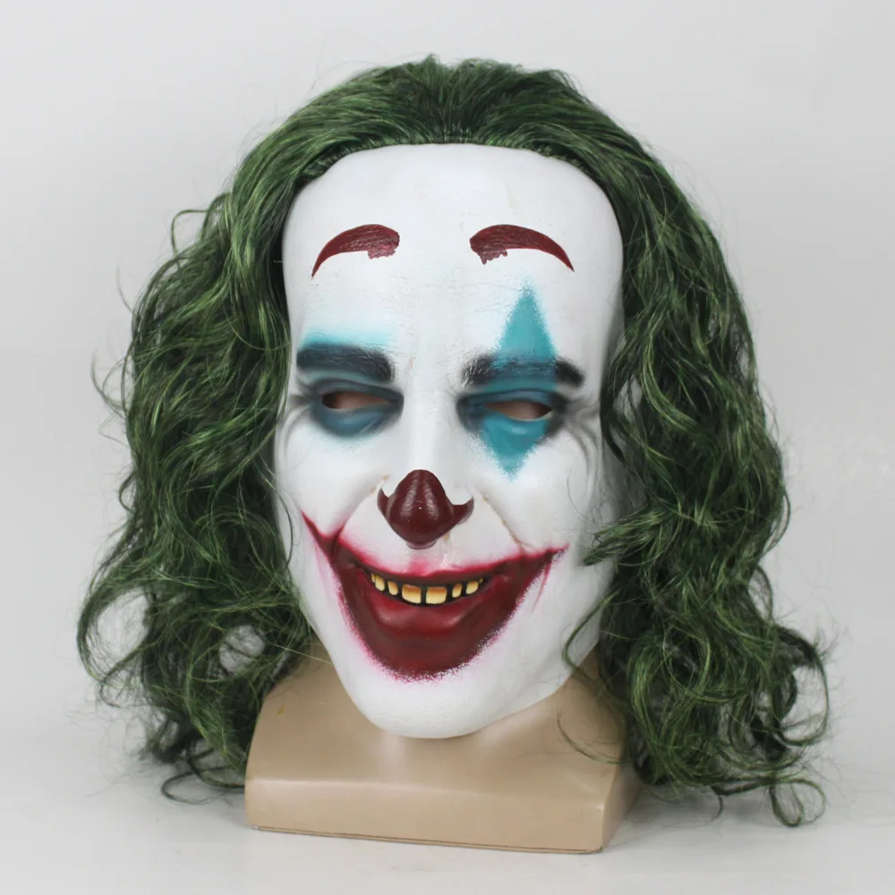 Фильм Джокер маска Хоакин Феникс Джокер Косплей Артура латексная маска Хэллоуин косплей реквизит украшение дома аксессуары