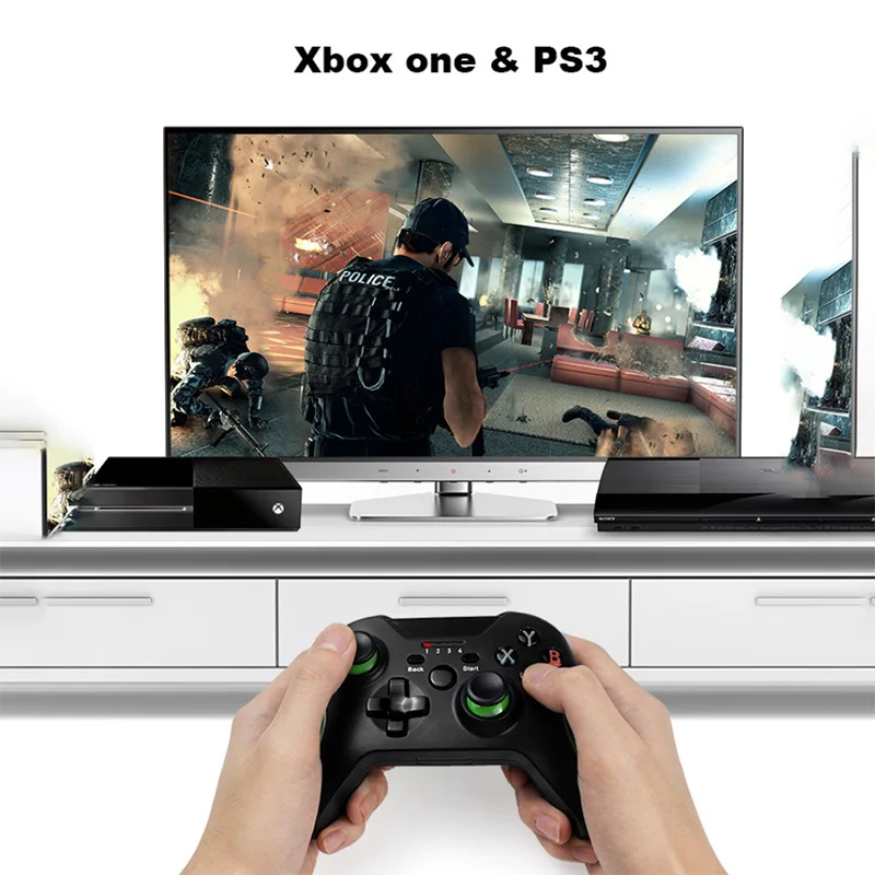 Xbox One ֿܼ   Ʈѷ, PC Win7, PS3 е, Ʈ е ̽ƽ, 2.4G