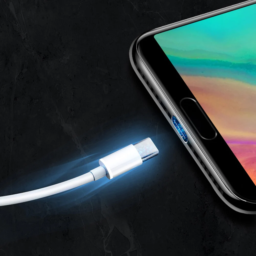 Мягкий 1 м 5А супер быстрая зарядка usb type C телефонный кабель Синхронизация данных хорошая проводимость ПВХ+ медный шнур для huawei