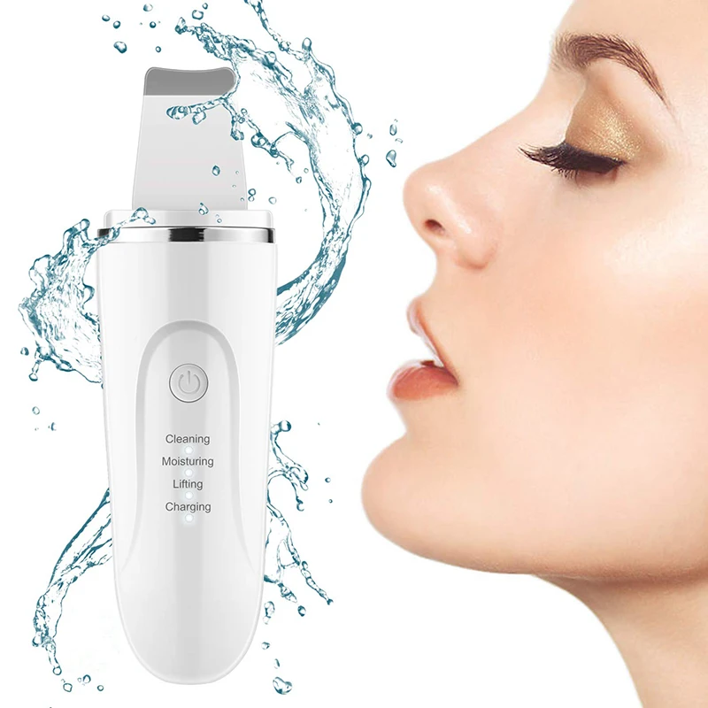

Face Skin Care Tools Scrubber Ultrasonic Blackhead Remove Deep Cleansing Machine Lifting Whitening Pore Cleanser Exfoliator