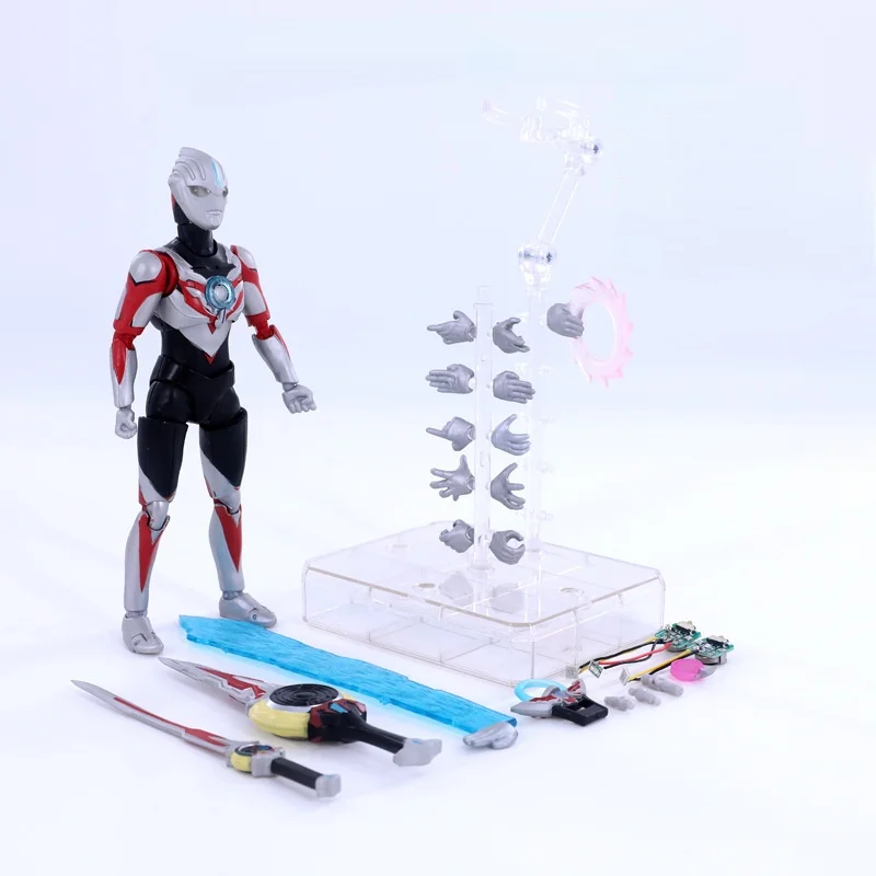 Экшн-фигурки SHF Ultraman Orb Origin Сага светящиеся игрушки ручной работы предметы для