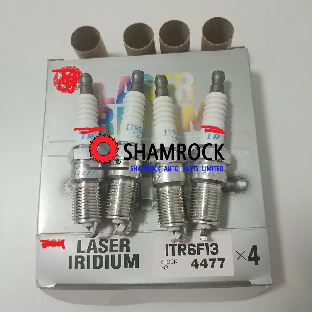 Оригинальная Лазерная иридий Свеча зажигания ITR6F13 4477 подходит для FFORD CROWN FOCUS MUSTANG F-150 AASTON MARTIN MMAZDA 3 JJAGUAR X-TYPE