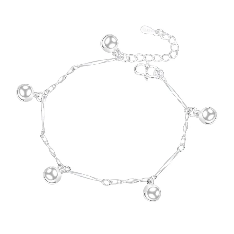 925 Sterling Silver Women Heart Bracelets On Hand Star Chain Bracelets For Girls Luxury Jewelry Jewellery Gifts For Women