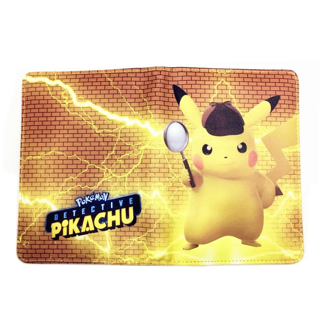 04 Мультфильм заграничного паспорта крышка Pokemon Detective Pikachu PU кредитных карт ID Держатели для маленьких мальчиков и девочек кожаная сумочка, с отделением для паспорта, кошельки - Цвет: 04