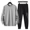 Super Large Size 10xl 9xl 8xl Men 2pcs Tracksuit Sets Fashion Sportsuit Sweatshirts Suit Male Hoodies And Sweatpants Sportswear 5