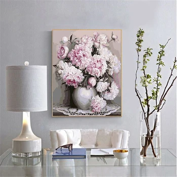 

Abstract Flower Paintings By Numbers DIY Pictures Oil Coloring By Numbers Set Gift Drawing By Numbers Canvas Decor New Arrivals