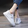 Big Size Women Sneakers Autumn Leather Light White Sneaker Female Platform Vulcanized Shoes Spring Casual Breathable Sports Shoe ► Photo 2/6