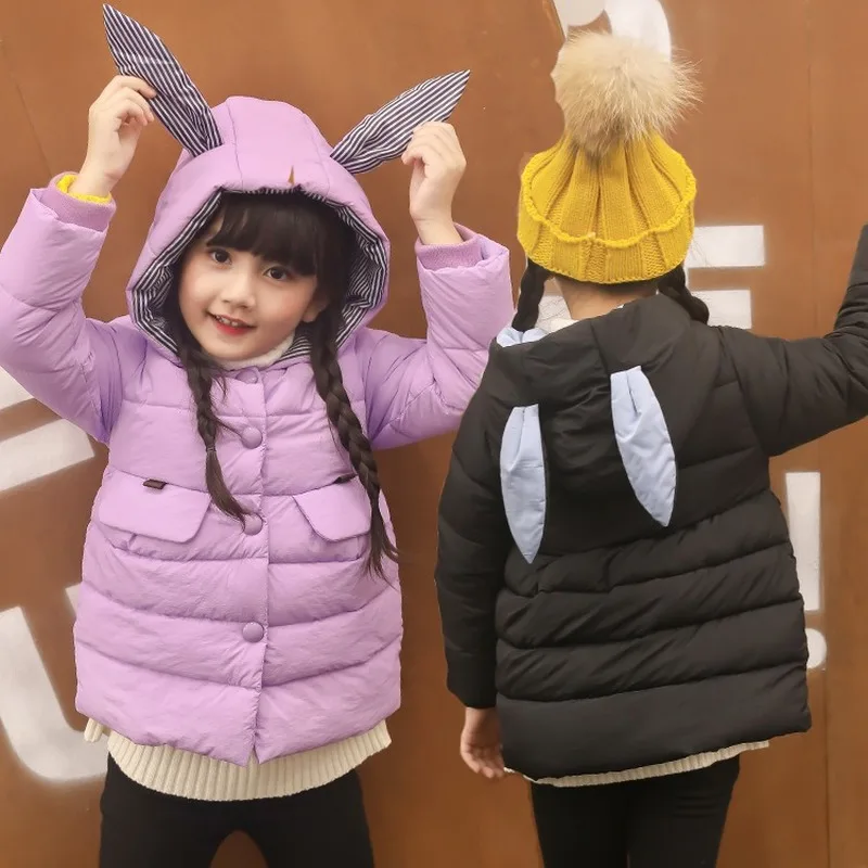 winter children's clothing baby girls cotton clothes children's down jacket warm jacket suitable for cold winter