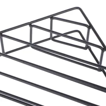 

Nordic Geometric Iron Magazine Storage Rack Wall Basket Home Organizer Decor New