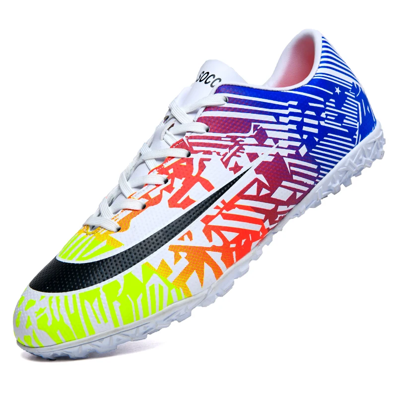

Youth camouflage football shoes long spikes