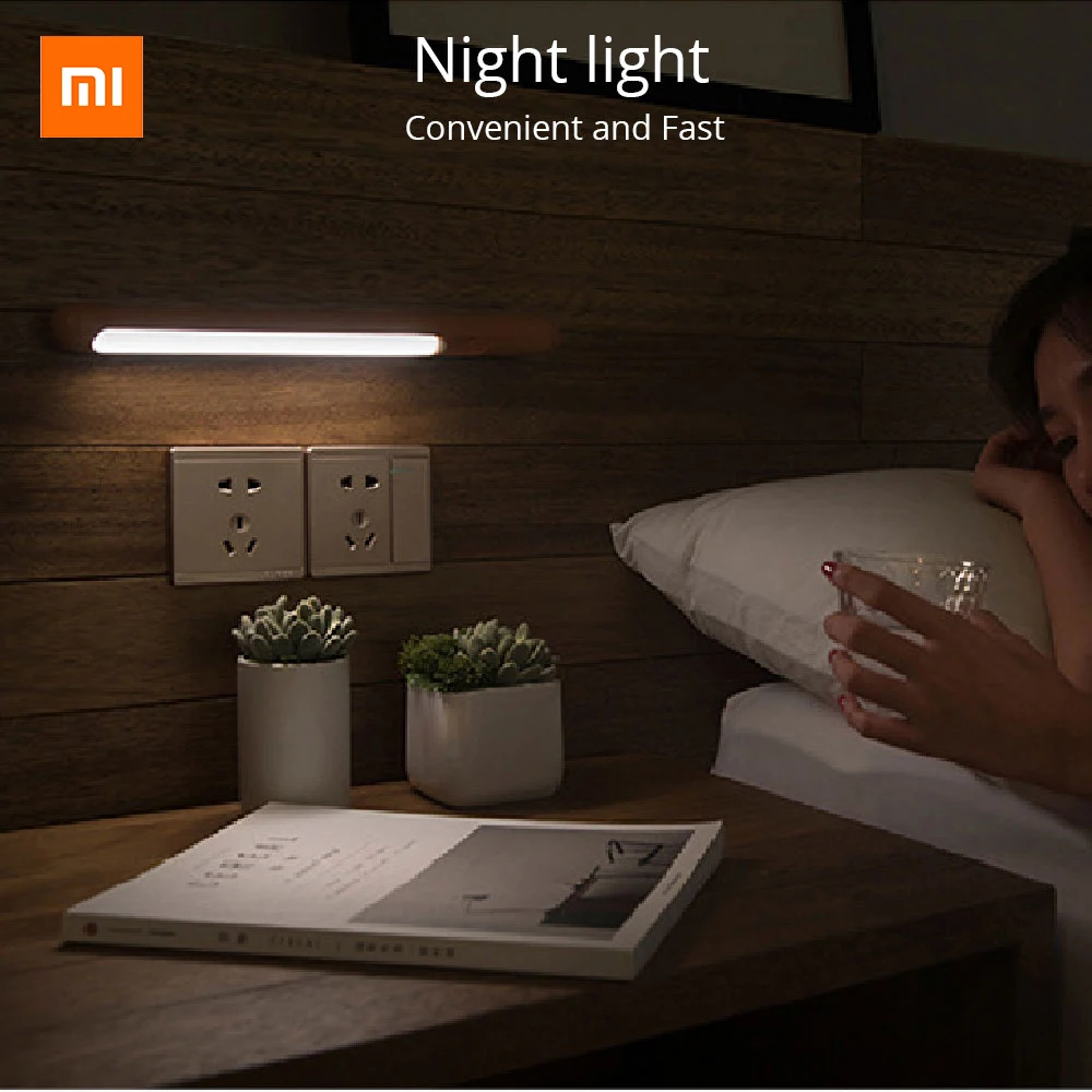 Светодиодная лампа для шкафа Xiaomi заполняющий свет чтения удобное перезаряжаемое