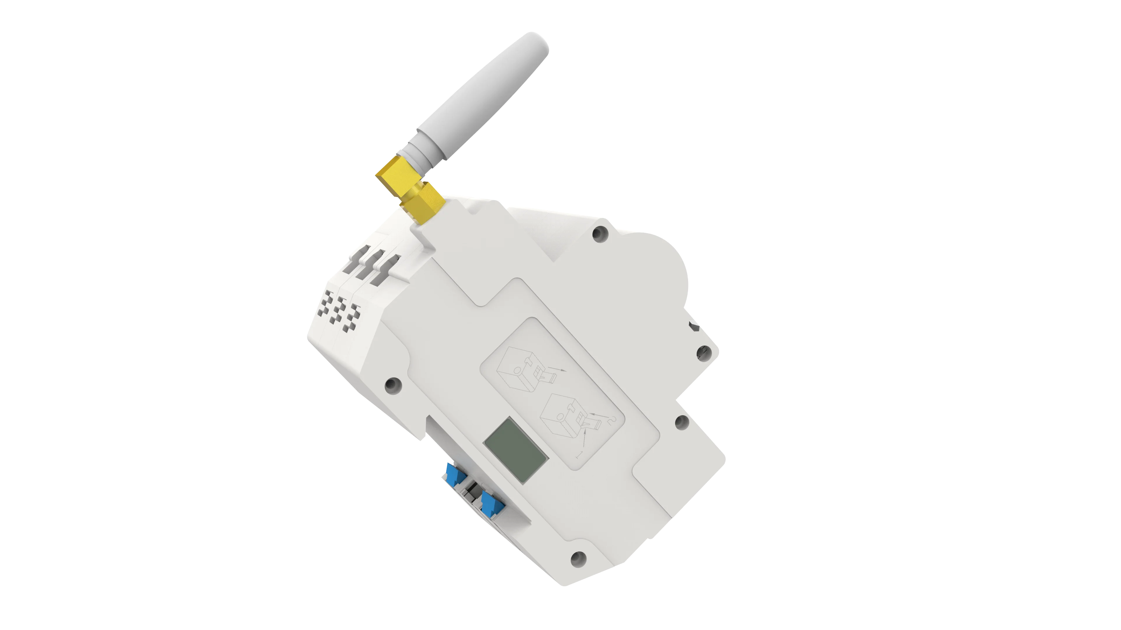 HOCH 3P умный Wi-Fi автоматический выключатель 100A/125A антенный пульт дистанционного управления переключатель времени набор задержки функция автоматического блокировки