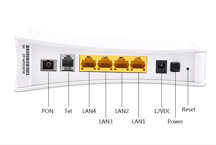 10 шт./лот OUN BT TG1600ez V3 4FE+ 1 голос+ WiFi+ 1USB 4 POTS интерфейсы Gpon/epon onu