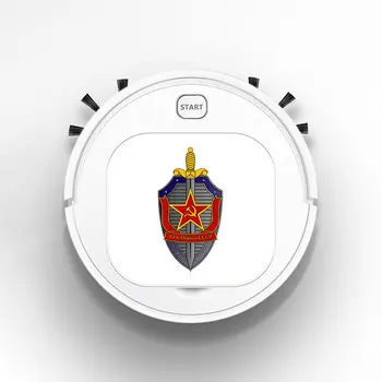 

Smart Sweeper Robot House Durable Power Floor Cleaning Robots Vacuum Cleaner 1800pa KGB of the new USSR Shield and sword