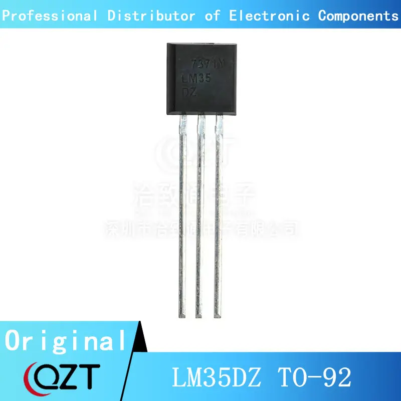 10pcs/lot LM35DZ TO92 LM35 LM35D TO-92 chip New spot 10pcs jpad5 ad5 to92 new original