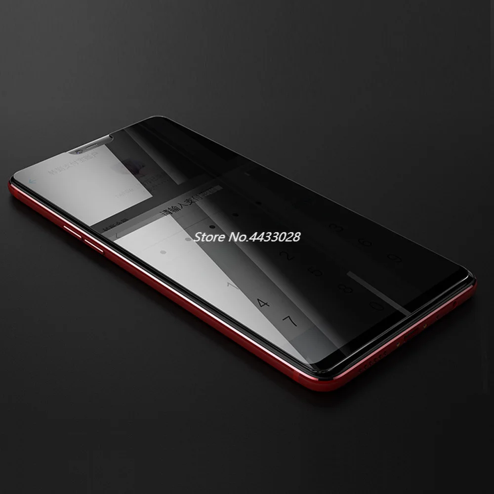9H 2.5D Privacy For Xiaomi MI8 MI 8 SE Anti Peeping Tempered Glass Screen Protector Protective Film | Мобильные телефоны и