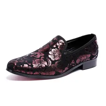 

Chaussure Homme Cuir Man Shoes Leather Genuine British Style Pointed Fashion Men Shoes Loafers Full Grain Leather Cow Leather