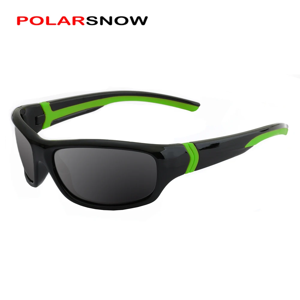 POLARSNOW Polarized Sunglasses Kids Boys Girls Sport Children Sun Glasses Baby Eyeglasses Oculos De Sol