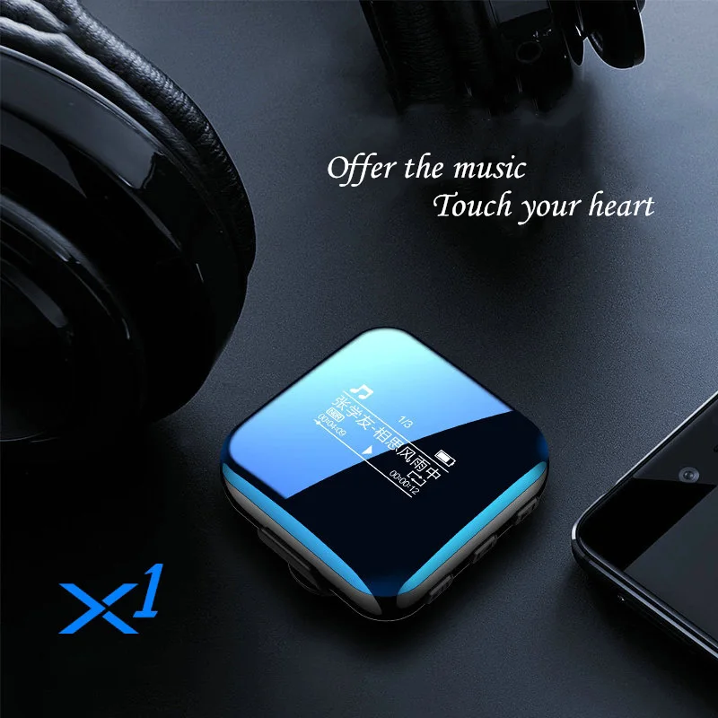 EARDECO MP3 музыкальный плеер Bluetooth Hifi без потерь Walkman спортивный цифровой звук голоса Регистраторы мини-диктофон для пробежки