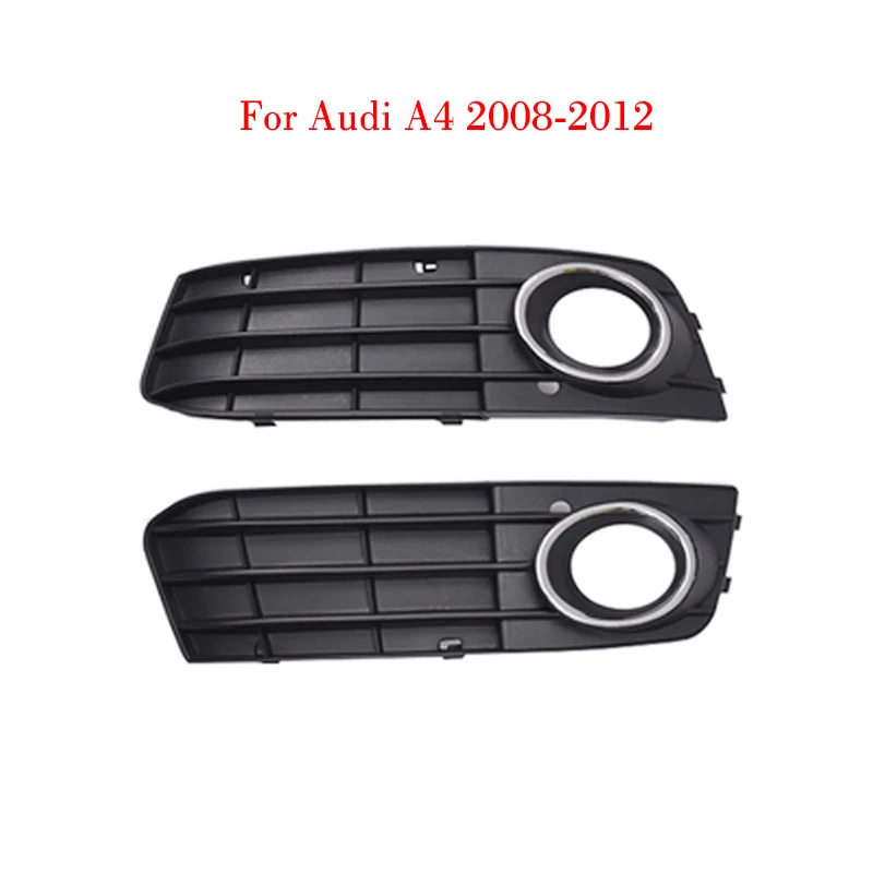 

2 шт., крышка противотуманной фары из АБС-пластика для Audi A4 /A4L B8 2008 2009 2010 2011 2012, аксессуары для автостайлинга
