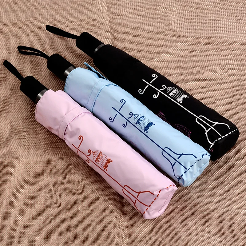 

Heng li Sun-resistant Parasol UV-Protection Vinyl Umbrella Ultra-Light Mini Europe Style Hipster Parasol