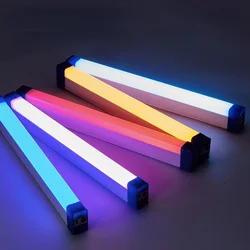 Led Light Bar Atmosphere Lamp Charging Lamp Colorful Night Light Novelty Backlight Magnetic Suction Emergency Lamp Video Props