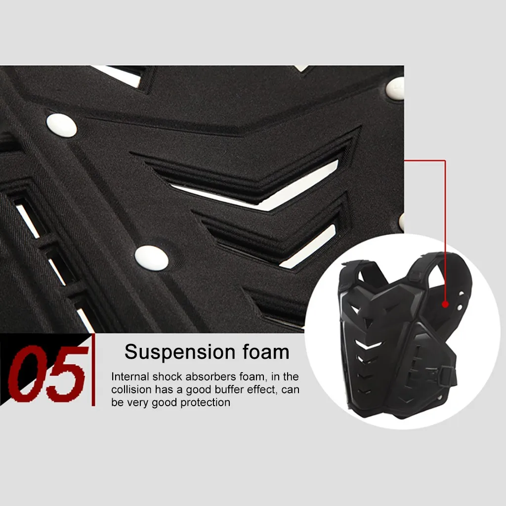 Motorcycle jacket Full Body Armor Motorcross Racing Pit Bike Chest Gear Protective Shoulder Hand Joint Outdoor Sports Gear Guard