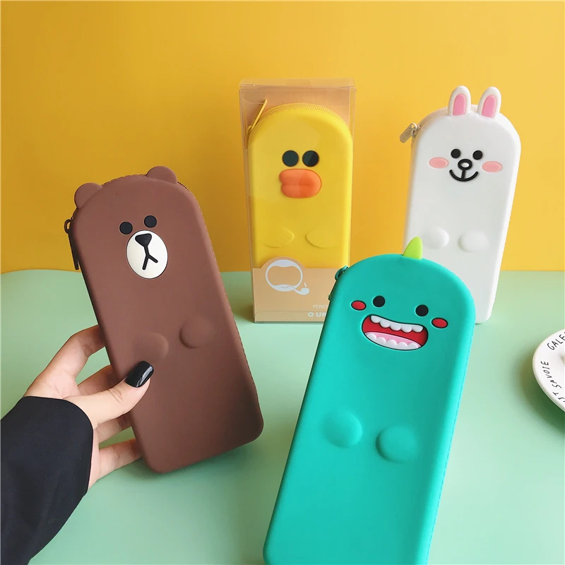 Бесплатная доставка Kawaii Карандаш Чехол стильная футболка с изображением