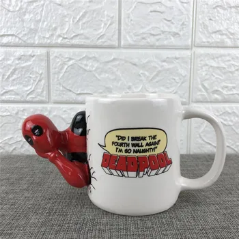 

Deadpool 3D cartoon Mug Ceramic mug coffee cup