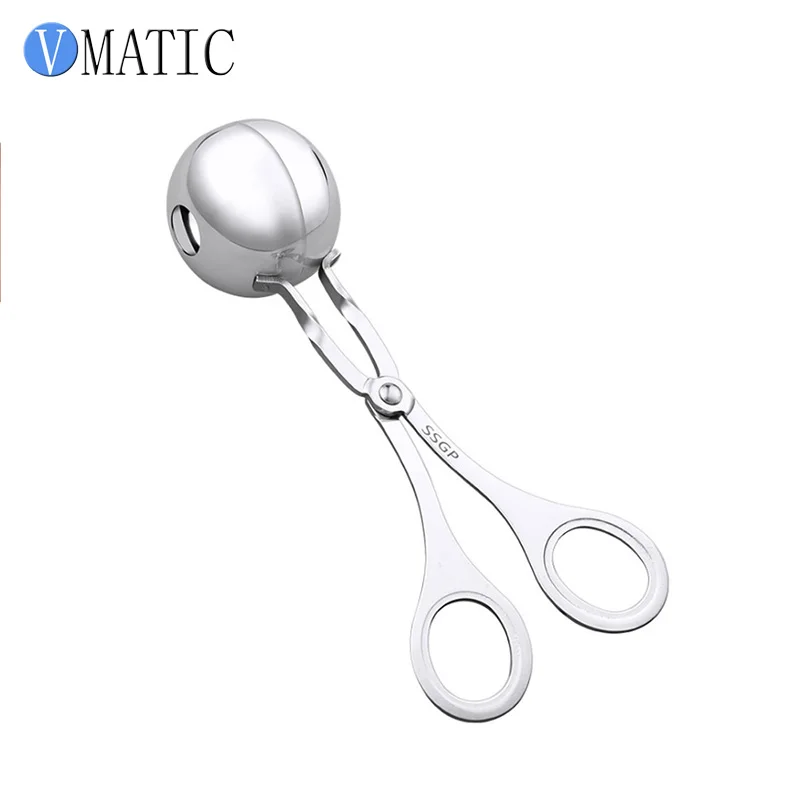 

Creative Kitchen Tool Stainless Steel Burger Meat Ball Making Maker Home Use / Restaurant Tool