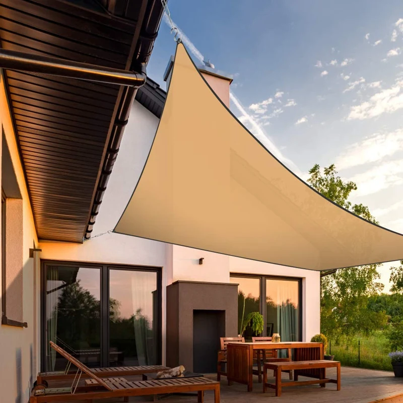 

Sun Shade Sail Hardware Kit, Stainless Steel Shade Sail Accessories Handy Shade Sail Fixing Kit for Garden Triple-cornered and S