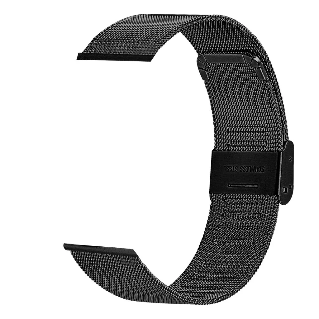 BK Ouhaobin ремешок для часов huawei Watch GT Active 46 мм для Honor Magic сменный стальной ремешок для часов аксессуары для часов - Цвет: BK